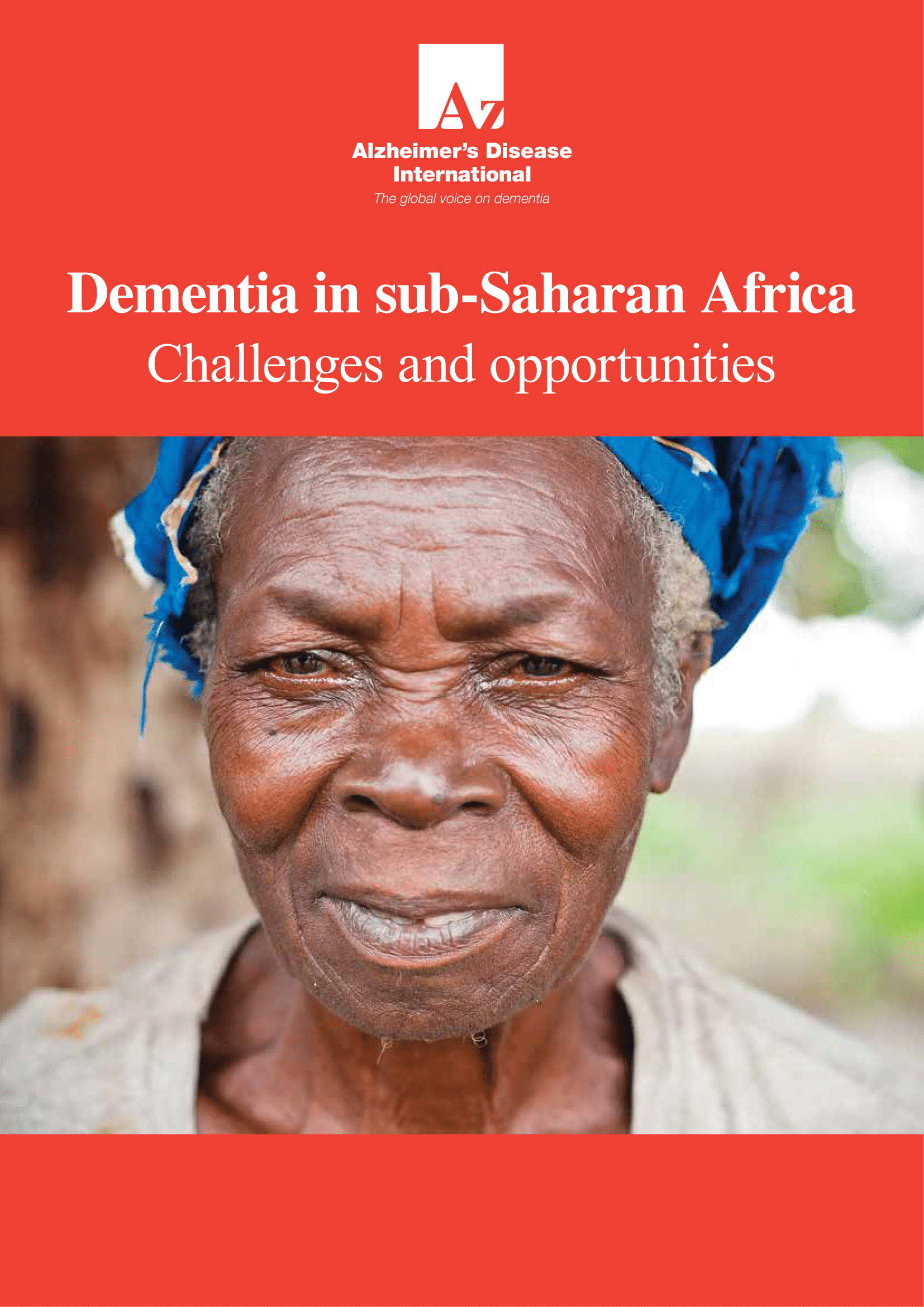 Dementia in sub-Saharan Africa Cover